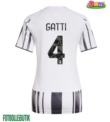 Juventus Federico Gatti #4 Hemmatröja Kvinnor 2025-26 Kortärmad